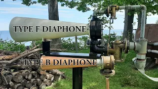 HEAR a Type F Diaphone and Type B Diaphone Side by Side