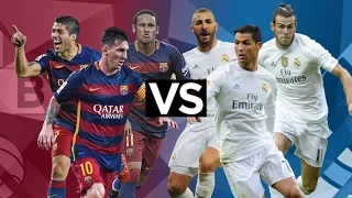 MSN (Messi - Suárez - Neymar) vs BBC (Bale - Benzema - Cristiano ) Show 2016 HD