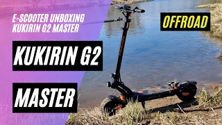 🛴 KuKirin G2 Master 🌍 Offroad Test (2x1000W; 52V; 20,8AH)  für unter 1000€