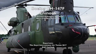 Canadian Chinook - RIAT Departures 2017