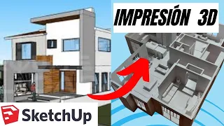 🤖​¡De SketchUp a Impresión 3D!🤯 Convierte en Realidad tus Proyectos