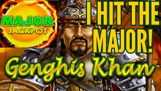 🔥I HIT THE MAJOR! HUGE JACKPOT HANDPAY on DRAGON LINK GENGHIS KHAN!🔥