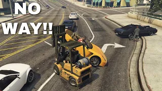 I GOT A FORKLIFT IN GTA ONLINE WITHOUT MODS!!