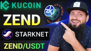 НЕ ПРОПУСТИ 🔥 zkLend (#ZEND) Теперь на #KuCoin! созданный на базе STARKNET