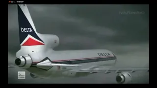 Delta Airlines Flight 191 - Crash Animation 2(Why Plane Crash?)