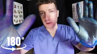 ASMR VR180 | Ultra-Realistic Cranial Nerve Exam 😴