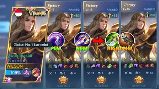 I FINALLY FOUND NEW BEST BUILD LANCELOT!! (wtf damage!) - MLBB