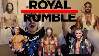 Royal Rumble 2021 Reactions - Men's Royal Rumble Match