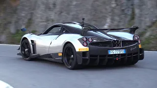 $2.5 Million Pagani Huayra BC in Action! Drag Racing, Accelerations, Exhaust SOUNDS!