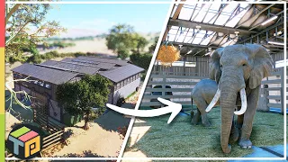 New ELEPHANT-house | Zimba Zoo | Planet Zoo