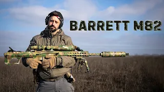 Barrett M82 | .50 BMG | Пробить БТР из снайперской винтовки. Сколько пробивает бронепластин?