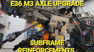 E36 M3 rear reinforcement