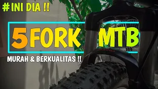 INI DIA !! 5 FORK SEPEDA MTB - MURAH & BERKUALITAS 😱