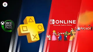 Game Pass vs PS Plus vs Nintendo Switch Online vs Apple Arcade - All Services Compared