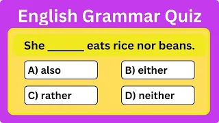 English Grammar Quiz | English Quiz | Quiz English | Mixed English Grammar Quiz Part-102