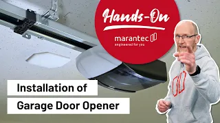 Installation of Garage Door Opener | Marantec Hands-On 🙌