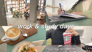 Work and study days | living alone vlog | future jobs, working in a cute cafe, Uniqlo haul