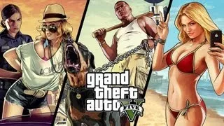 Grand Theft Auto V. Первый Взгляд от Брейна. XBOX 360