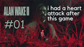 Alan Wake 2 Walkthrough - Part 1 - THIS GAME IS SERIOUSLY IMPRESSIVE