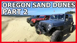 Oregon Sand Dunes Offroad - Part 2: Sand Donuts | JEEP JK VLOG