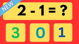 Math Quiz for Kids | One Digit Subtraction Quiz | Mental Math Quiz for Kids | Quiz Time