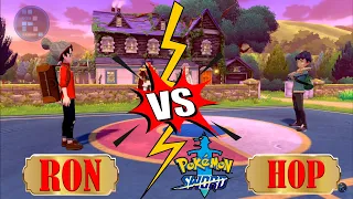 RON And HOP Fight Together In Front Of Professor | Pokemon Sword And Shield