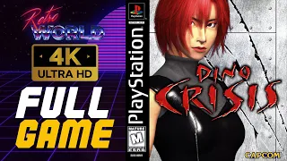 Dino Crisis (PS1) | Normal Difficulty | Best Ending Path | Playstation Longplay | 4k No Commentary