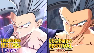 New Beast Vs Old Beast Animations!!!-Legends Festival Dragon Ball Legends