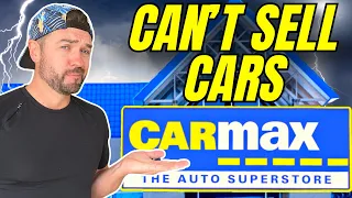 CARMAX DISASTER! Auto Crisis Trouble And They CAN'T Sell Cars!