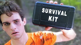 Surviving 24 hours with Amazon's CHEAPEST Survival Kit