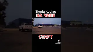 Skoda Kodiaq/Шкода Кодиак НА ЧИПЕ!!! СТАРТ С МЕСТА!!!