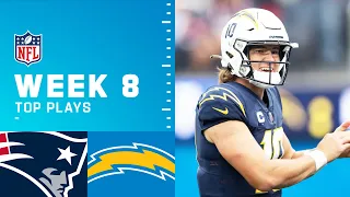 Chargers Top Plays from Week 8 vs. Patriots | LA Chargers