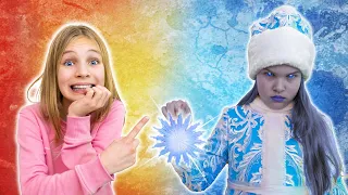 Amelia, Avelina and the frozen Ice Queen challenge