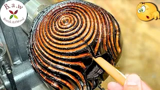 Wood Turning - An EXTREME Technique for an EXTRAORDINARY result😳😳