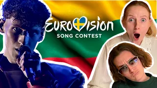 LET'S REACT TO LITHUANIA! 🇱🇹 // SILVESTER BELT - LUKTELK // NATIONAL FINAL PERFORMANCE // REACTION