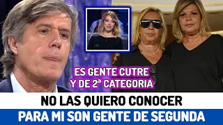 🔴CARLO COSTANZIA no quiere CONOCER a TERELU y CARMEN BORREGO cree que son de SEGUNDA CATEGORÍA