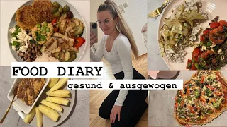 FOOD DIARY 💕 realistisch und ausgewogen | Food Haul  ❤️#foodiary #foodlover