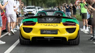 Supercars Accelerating - LOUD Carrera GT, Senna, Ford GT, 918 Spyder, Aventador SV, 700HP M3 Touring