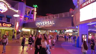 UNIVERSAL CityWalk ORLANDO NIGHT Walking Tour | NOVEMBER 2023 |[4K 60FPS]