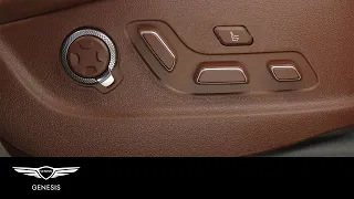 How to Use Front Seat Controls | 2025 GV80 | How-To | Genesis USA