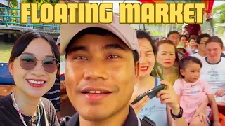 One of the Best Floating Markets in Bangkok|| Taling Chan Floating Market