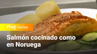 Así cocinan el salmón en Noruega - Aquí la Tierra | RTVE Cocina