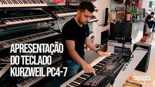 Teclado sintetizador Kurzweil PC4 7