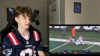 REACTING TO New England Patriots vs. New York Jets Full Game Highlights