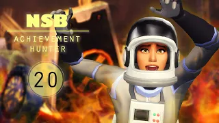 Crashing a Rocket and Faking My Death 🍋 | Ep. 20 | Not So Berry - Achievement Hunter | The Sims 4