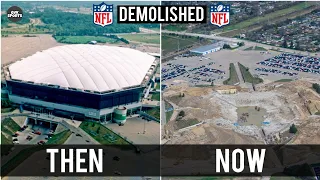 Abandoned & Demolished NFL Stadiums | Then and Now