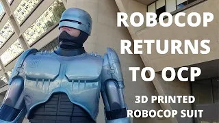 Robocop Returns to OCP - 3D Printed Robocop Suit
