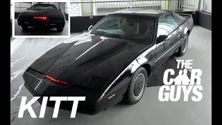 KITT from Knight Rider - WE DRIVE IT! Is this the best day ever?