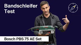 Bandschleifer Test: Bosch PBS 75 AE Set – F.A.Z. Kaufkompass