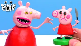 Scary Peppa Pig.exe with Clay | Piggy.exe - I Can Count To Three